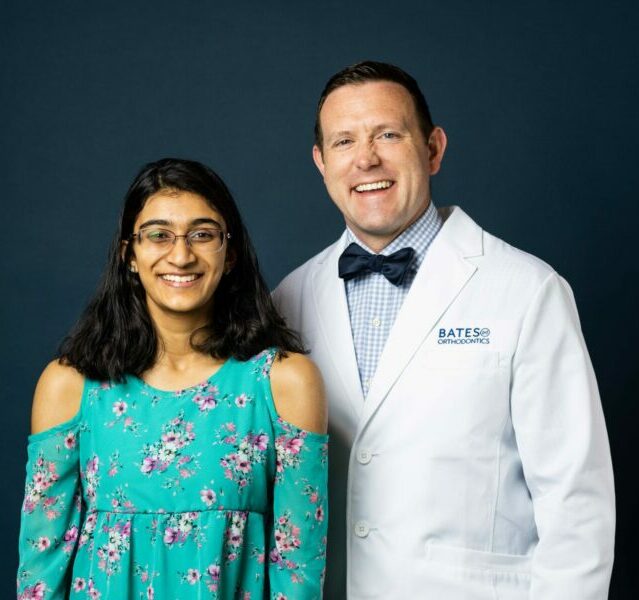 Smiling Patient and Dr. Bates